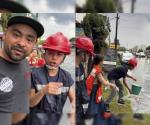 Tiktoker lanza parodia tras inundaciones en Ecatepec y se hace viral