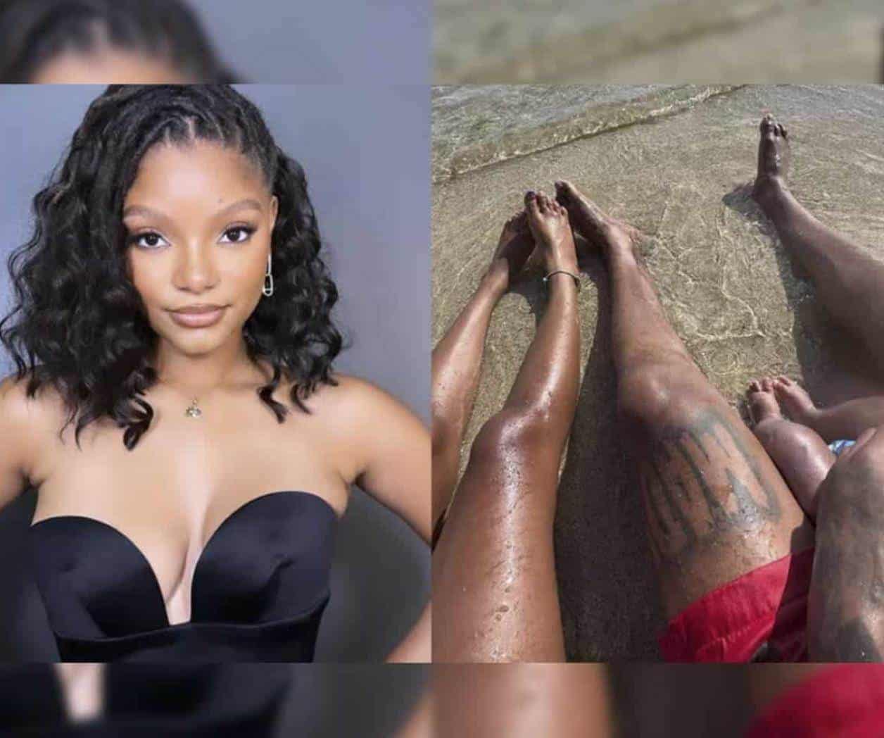 Halle Bailey, protagonista de La Sirenita, presume a bebé