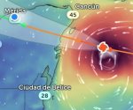 Huracán Beryl: reportan Alerta Roja en Yucatán