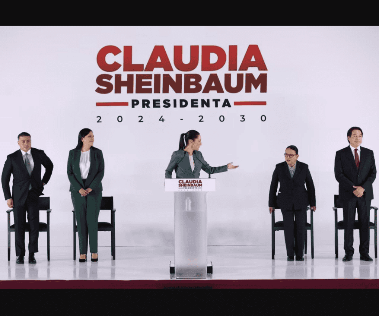 Compromisos de los funcionarios de Claudia Sheinbaum