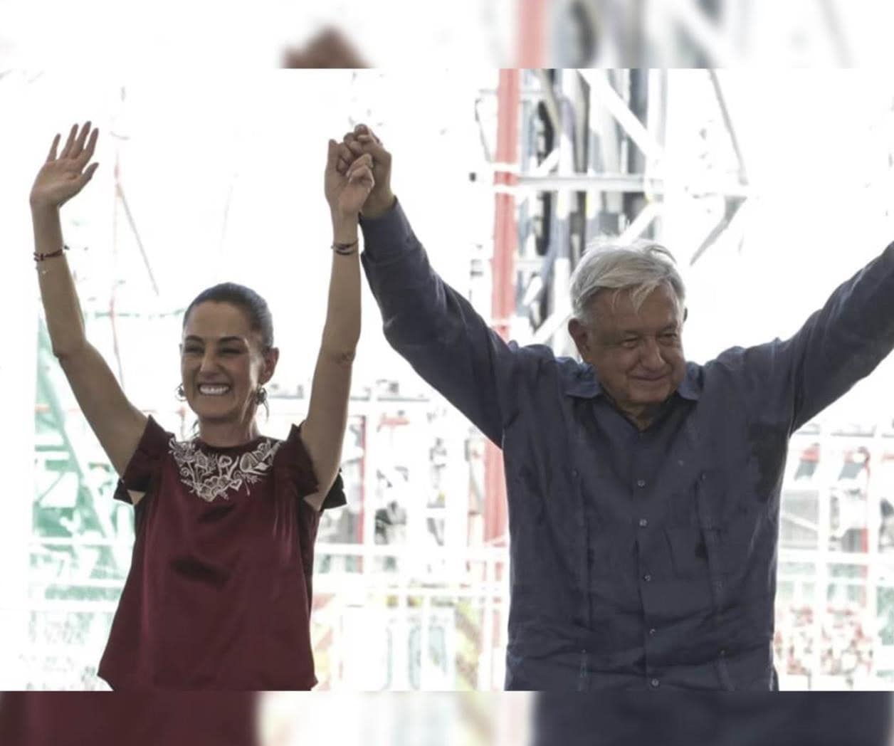 AMLO dice que Claudia Sheinbaum lo va a cepillar