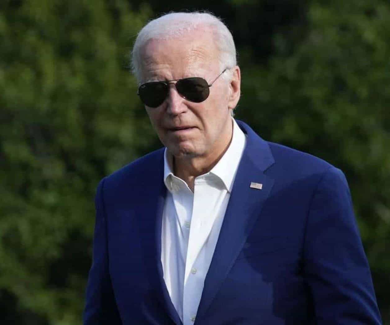 Biden dice a demócratas del Congreso que no dejará la contienda