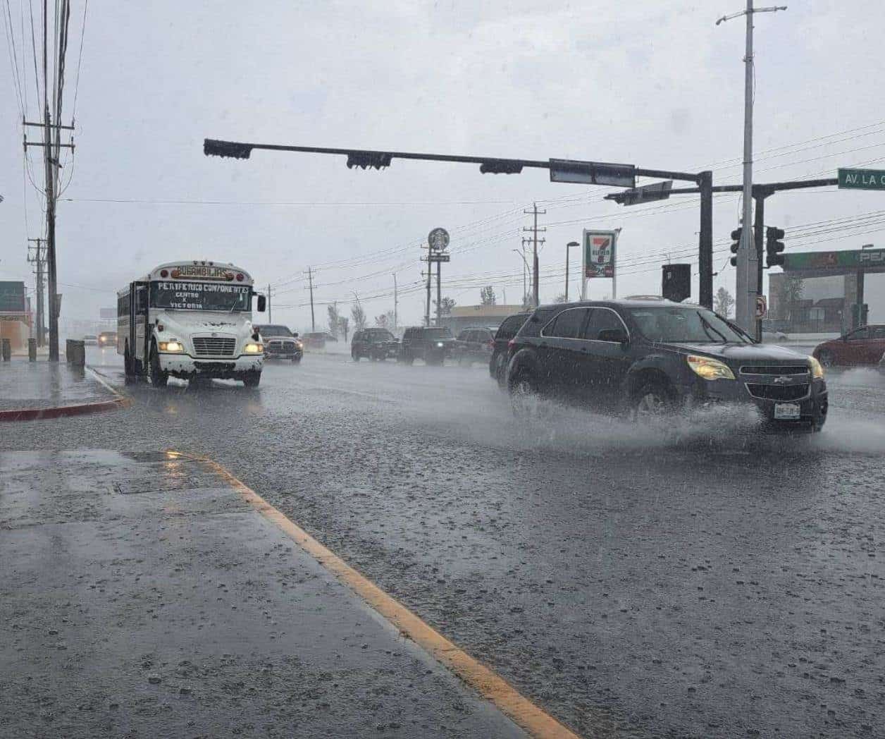 Nacen lagunas por las lluvias