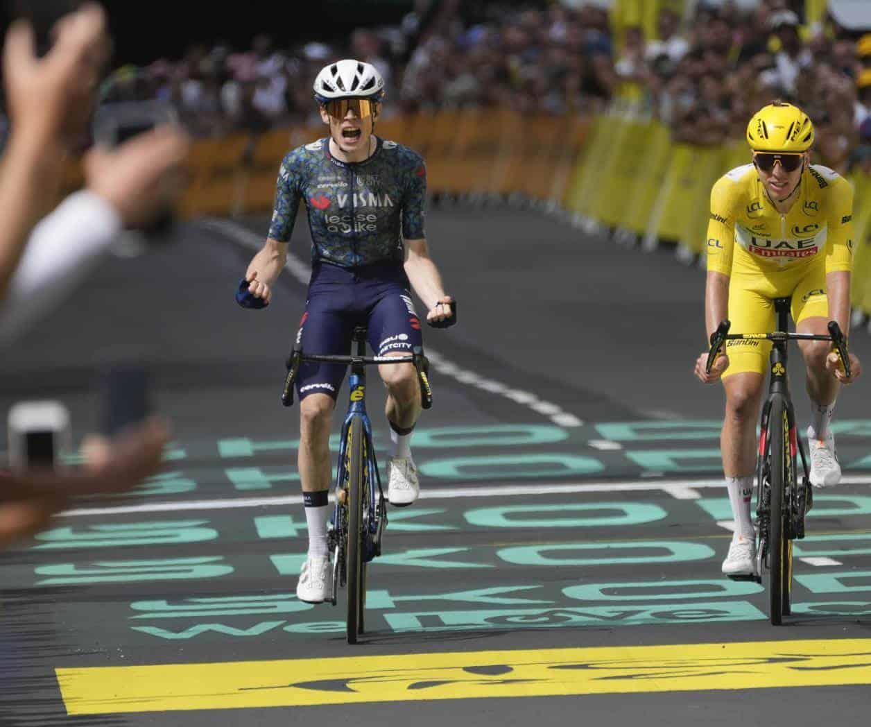 Vingegaard gana la 11ma etapa del Tour de Francia