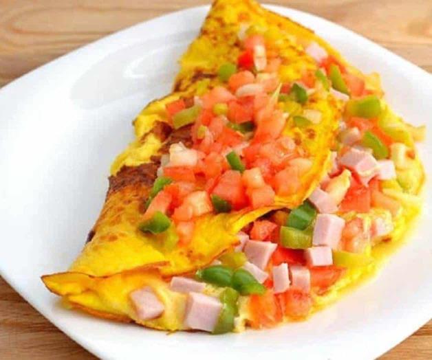 Un delicioso “omelet”