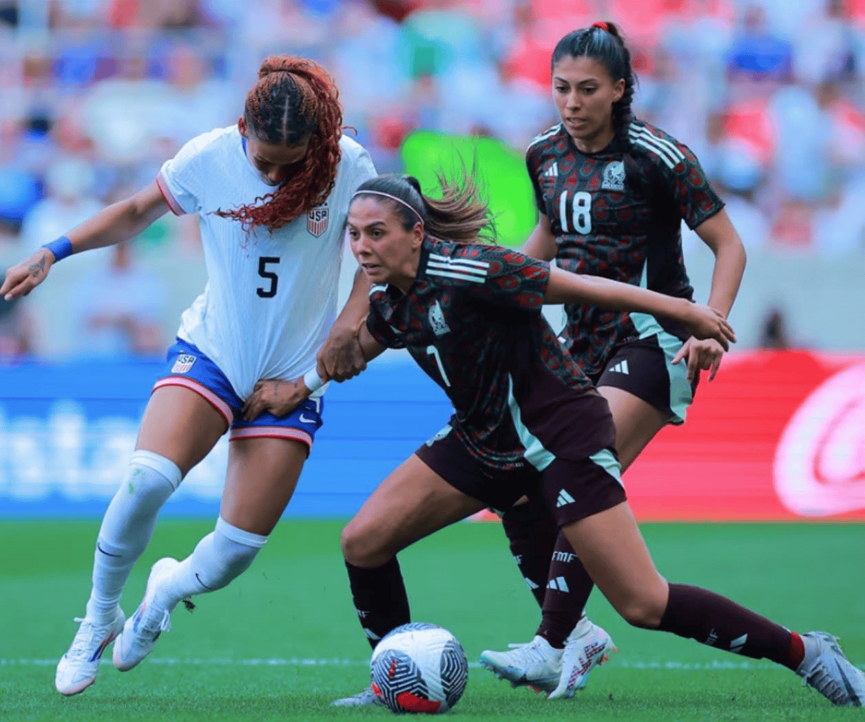 El Tricolor Femenil pierde ante Estados Unidos en juego amistoso