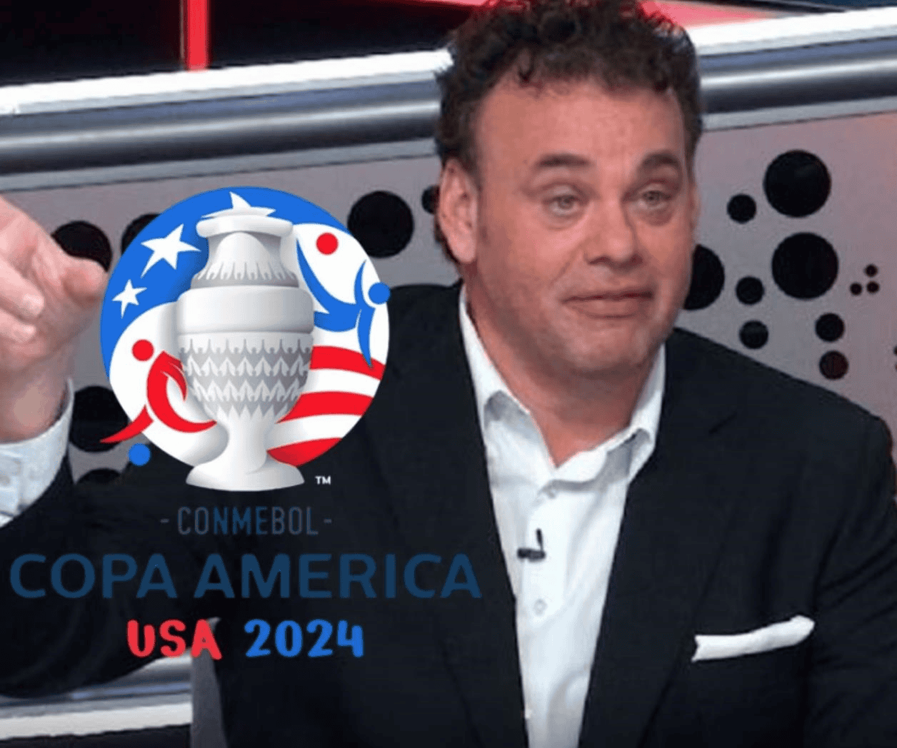 Faitelson explota ante la mala organización de la Copa América