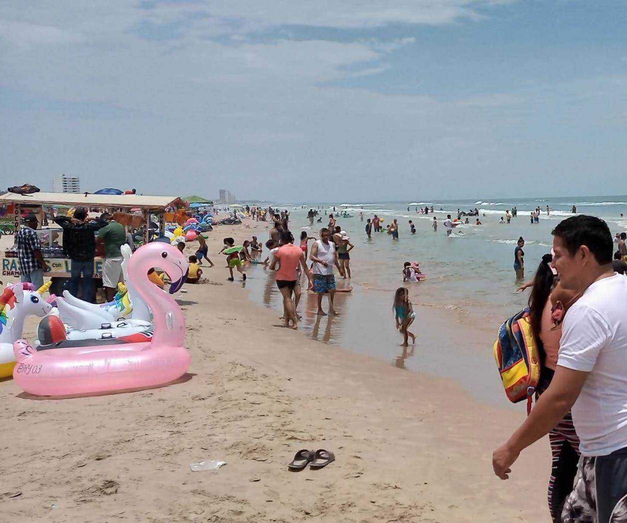 Refuerzan seguridad en la playa Miramar