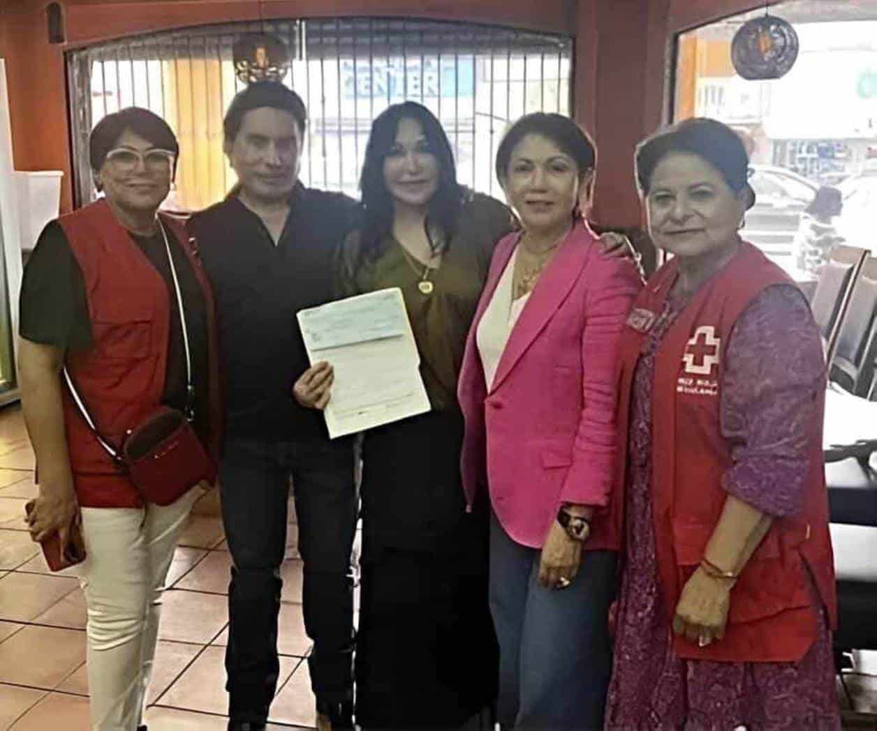 Agradece Cruz Roja donativos