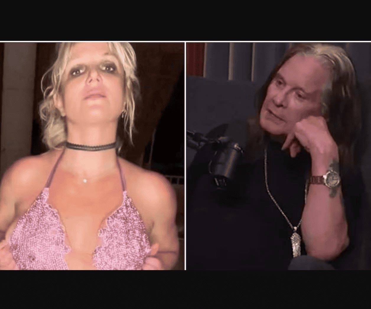 Britney Spears y Ozzy Osbourne: Polémica en redes
