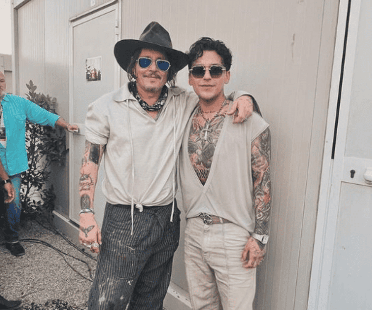 Presume foto con Depp Presume foto con Depp