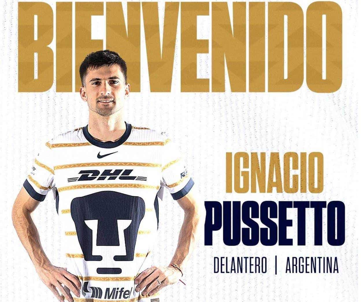 Pussetto, el cuarto refuerzo de Pumas