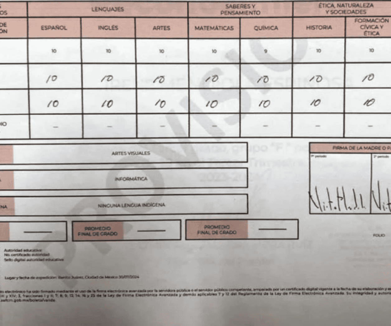 Cambia SEP formato de boletas