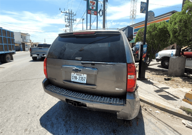 Termina persecución en choque múltiple en Reynosa