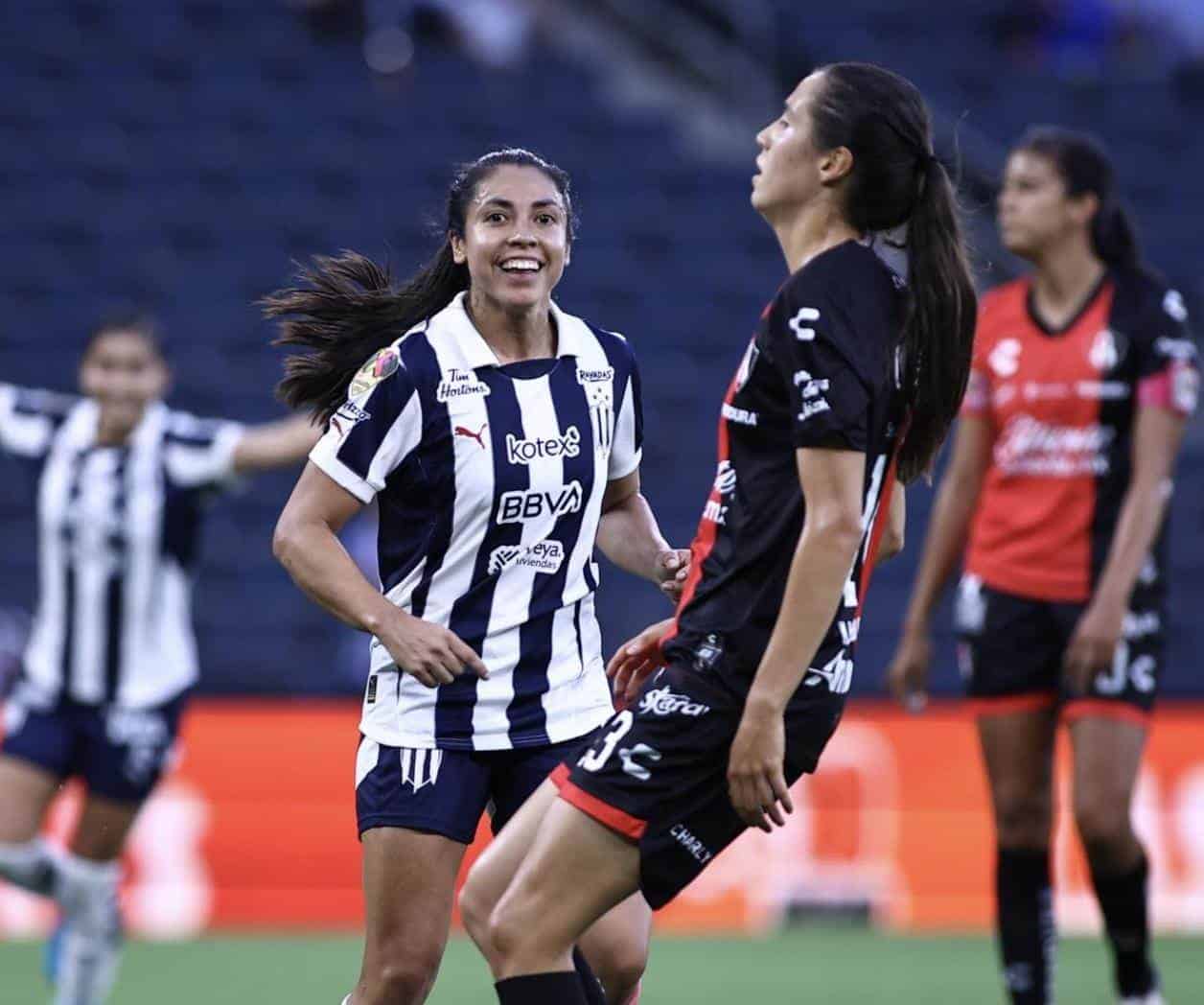 Atlas femenil es humillado por Rayadas