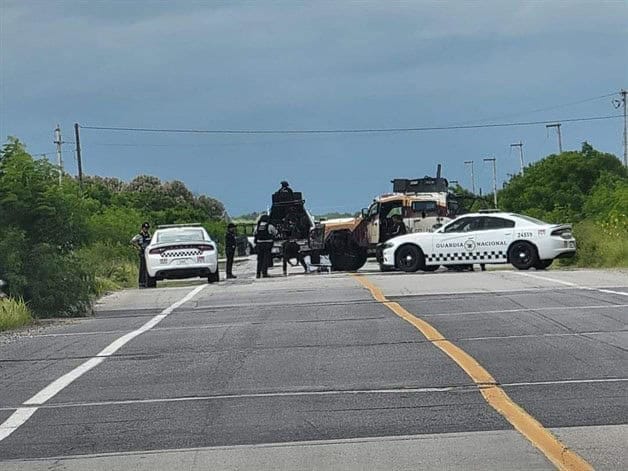 Emboscan a Guardia Estatal en la carretera Victoria - Matamoros