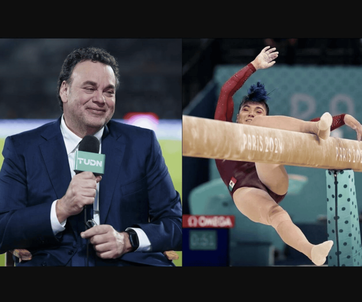 Mensaje de David Faitelson a Alexa Moreno en París 2024