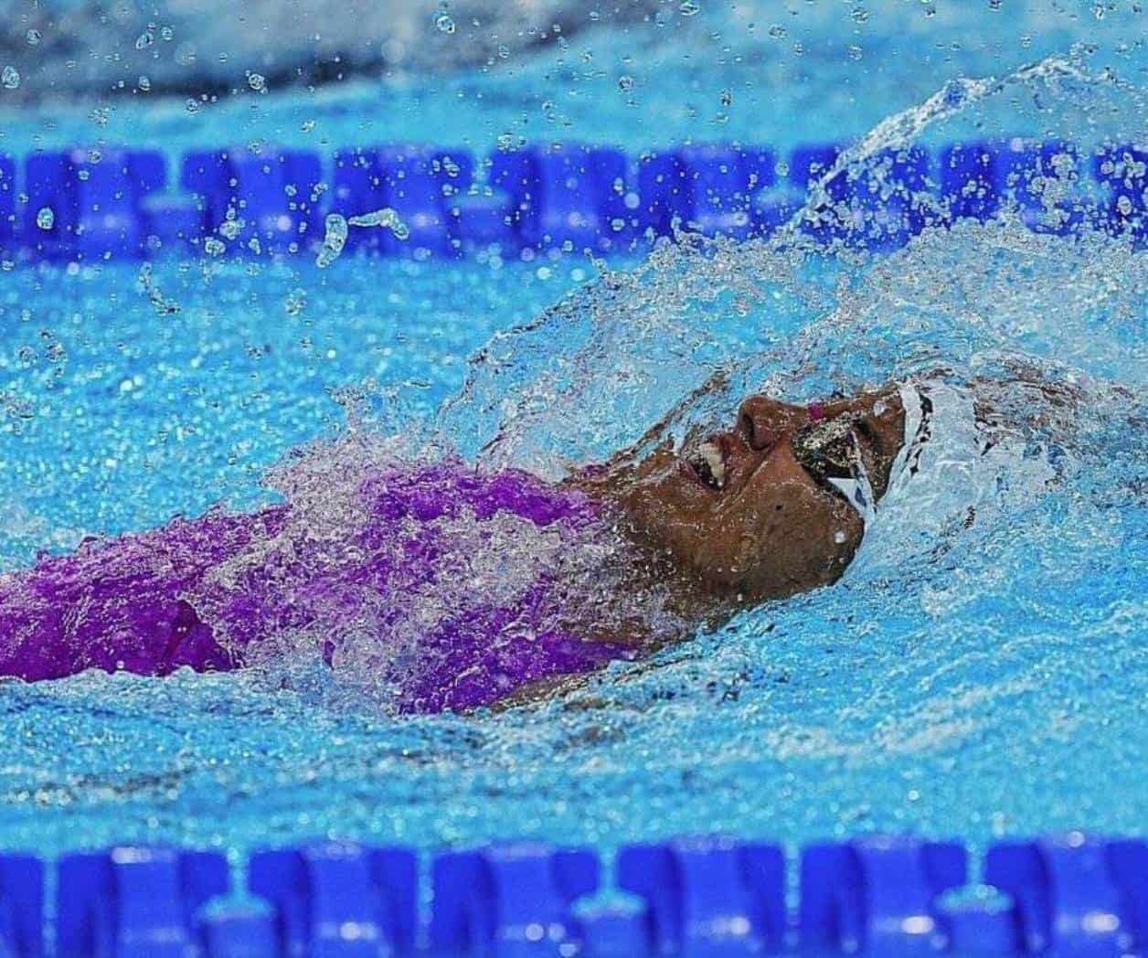 Cecilia Pulido es eliminada en los 100m dorso