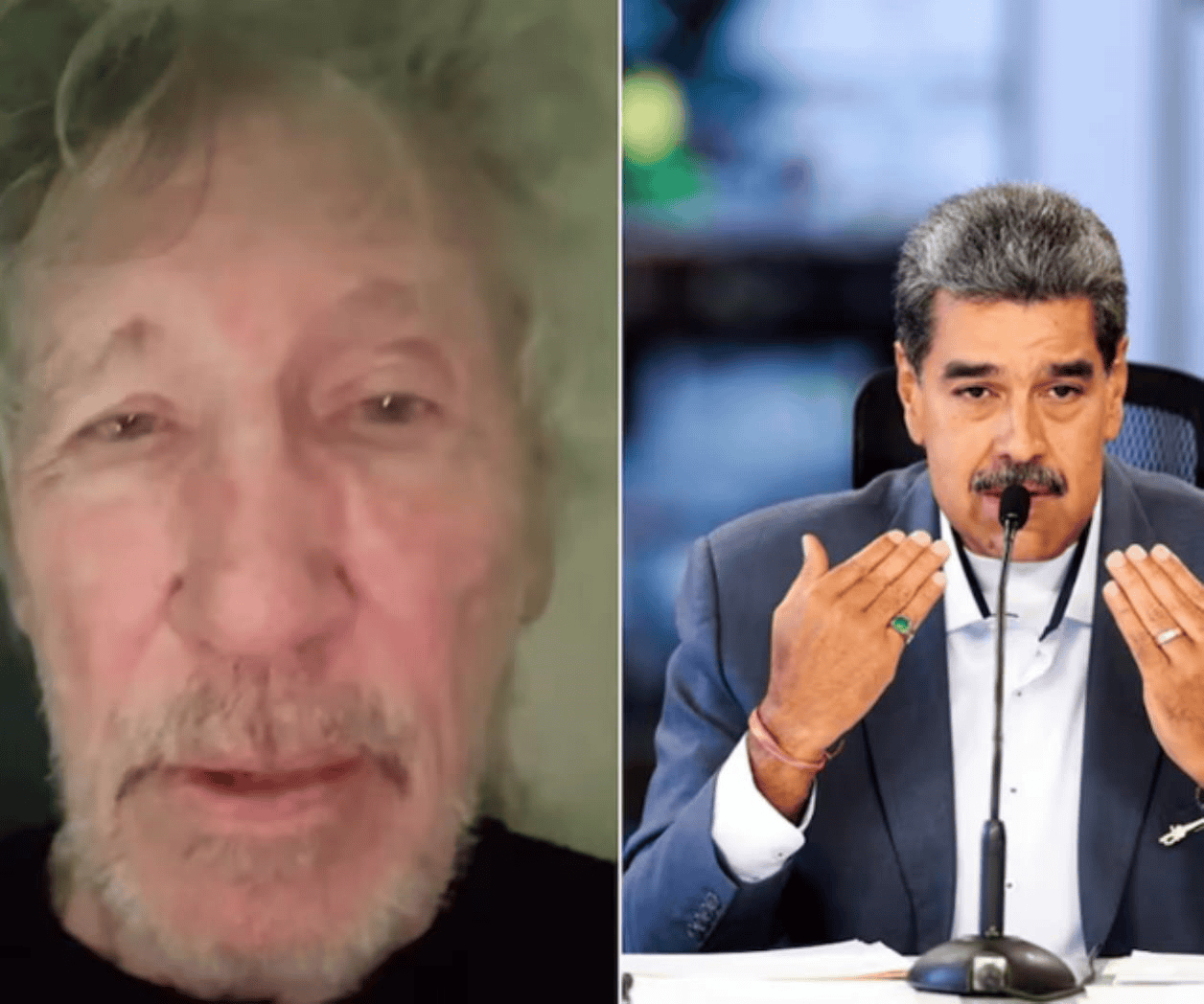 Critican a Roger Waters por declararse simpatizante de Nicolás Maduro