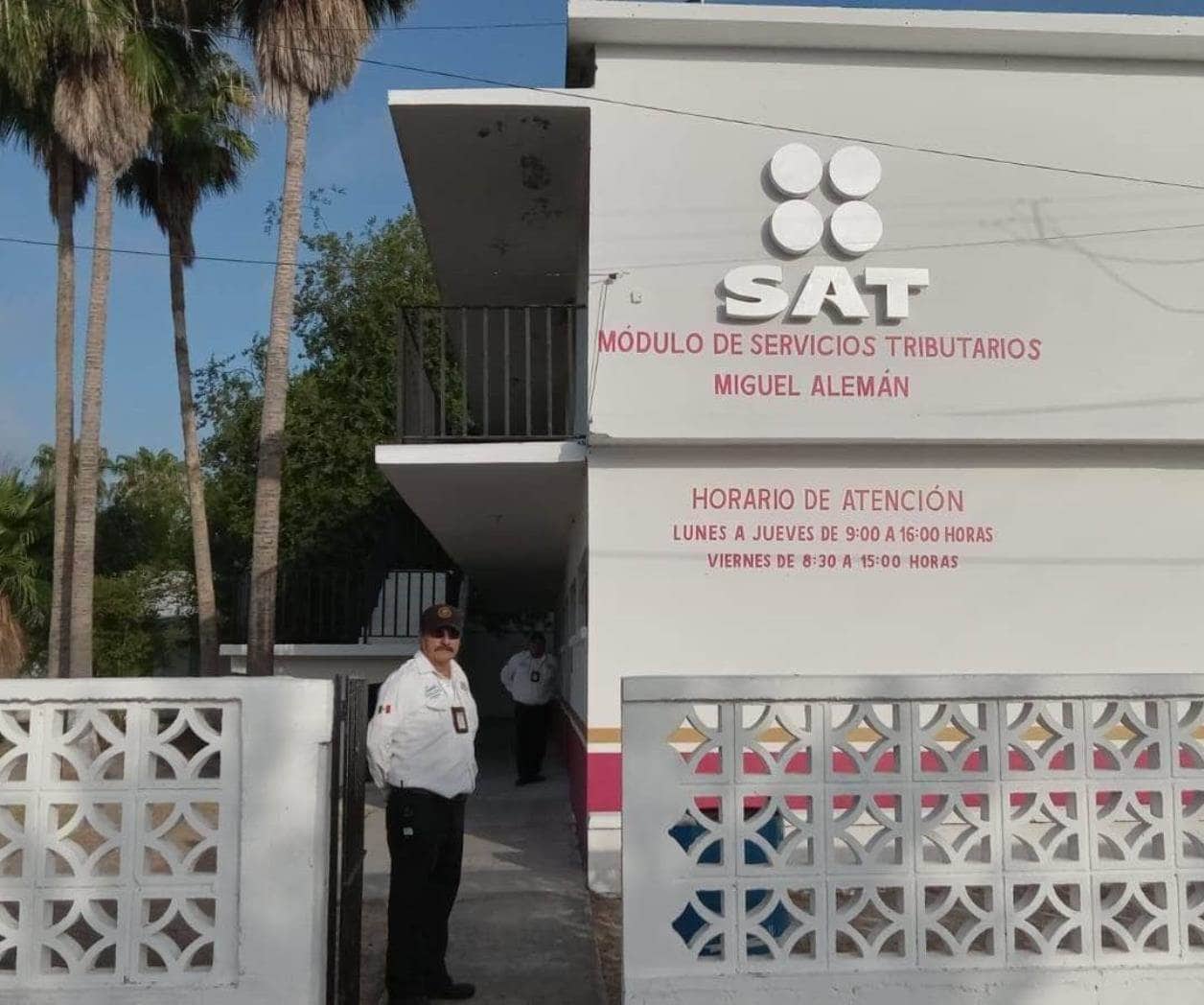 En Miguel Alemán inicia operaciones el módulo del SAT