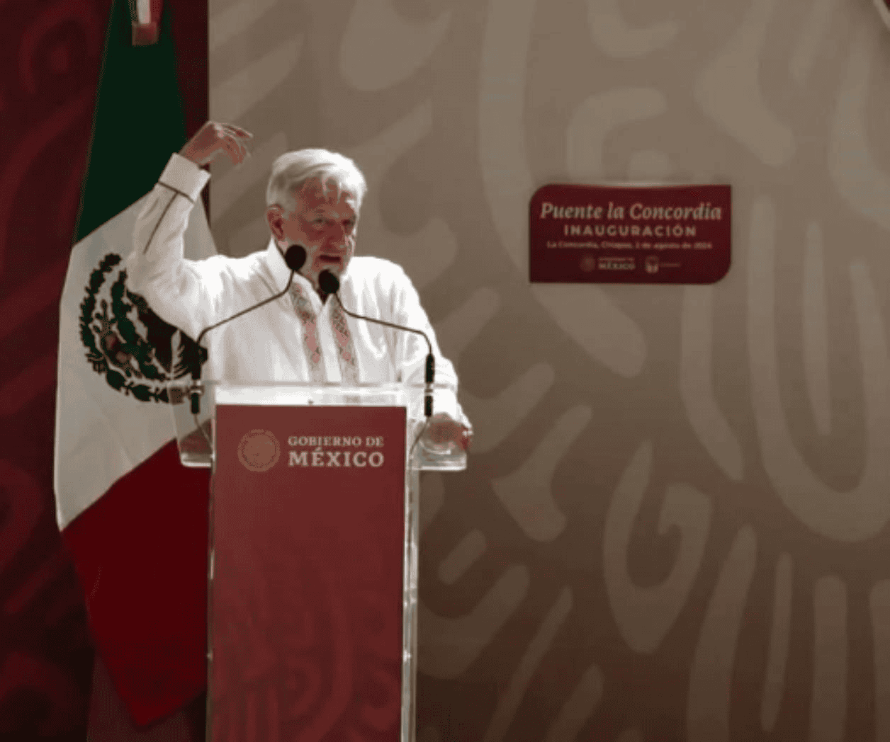 No me gusta lo que pasa en Chiapas.- AMLO