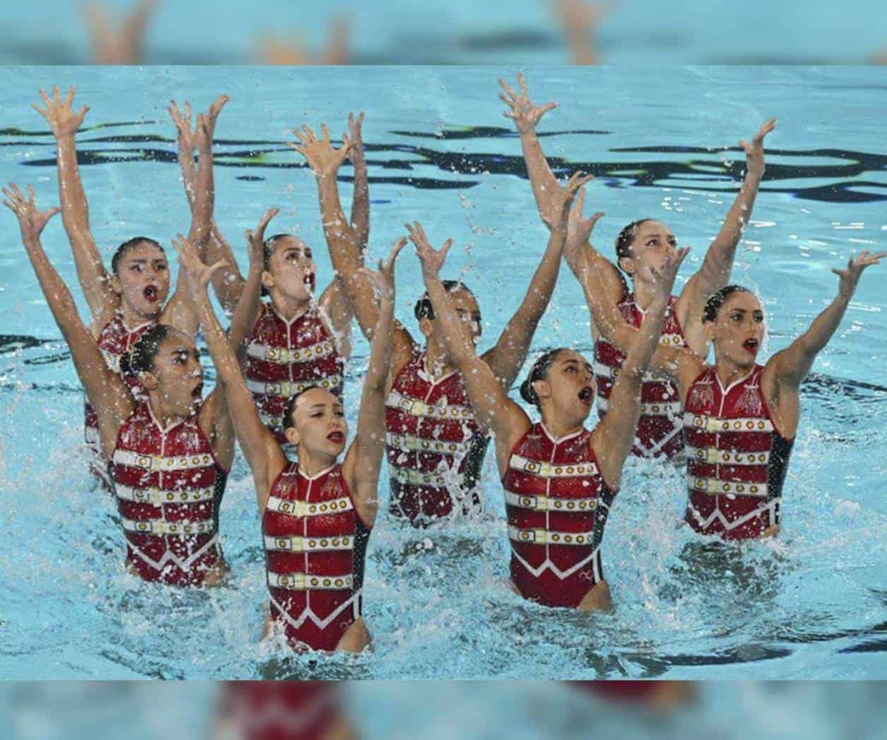 Equipo mexicano de natación artística termina octavo tras error