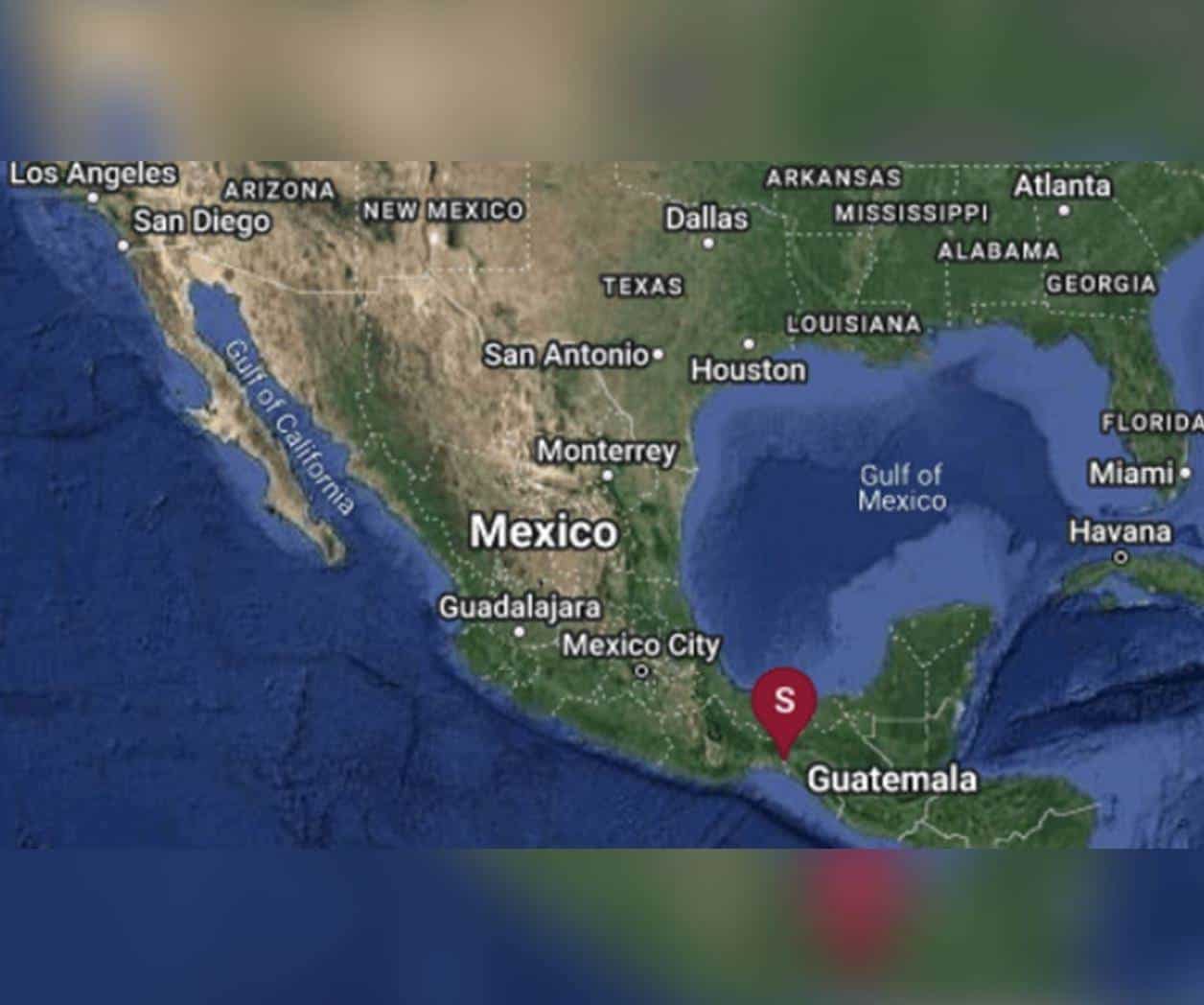 Sismo de magnitud 6.3 en Chiapas