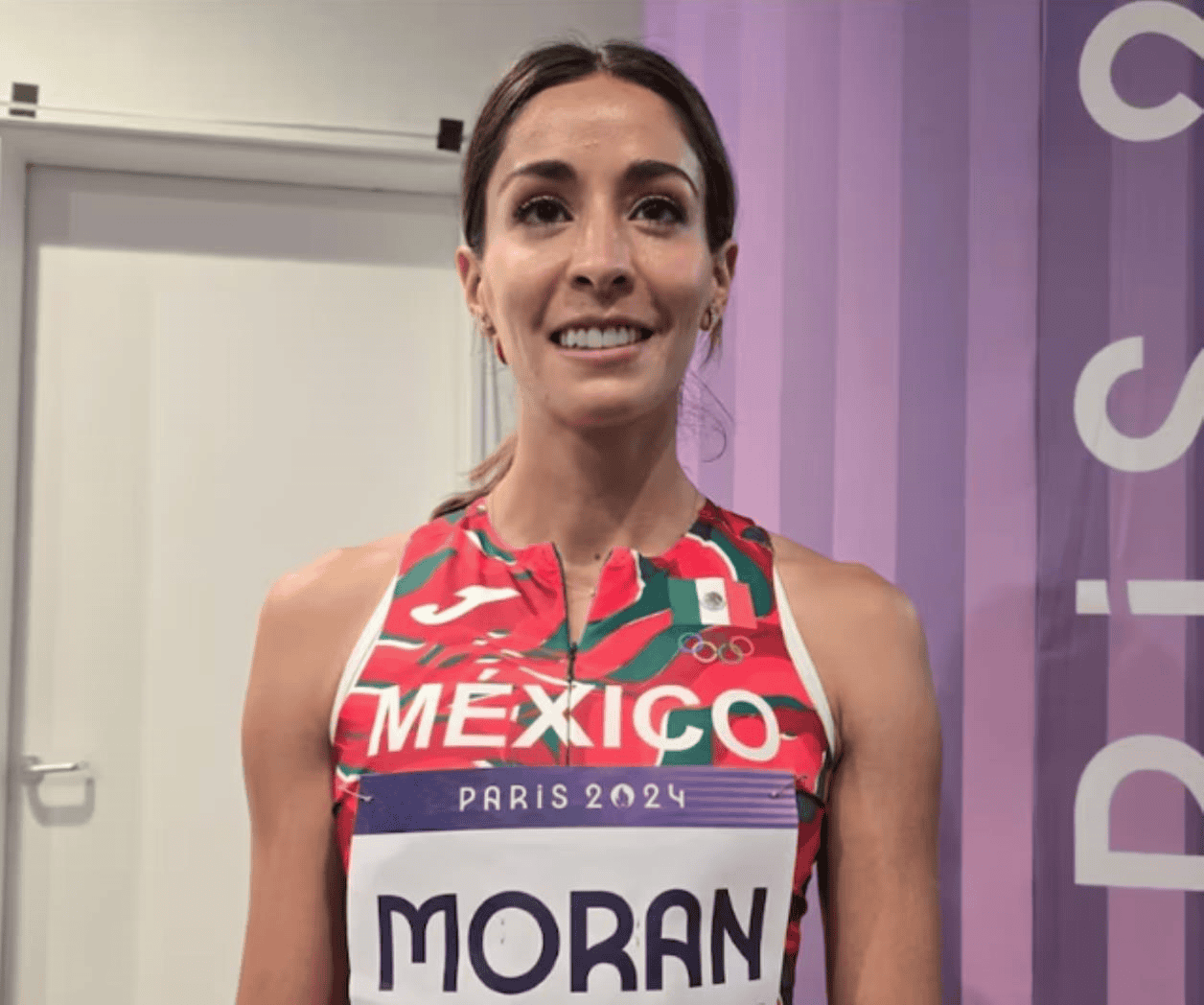 Avance de Paola Mor&aacute;n en competencia ol&iacute;mpica