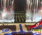 Ceremonia en Corea del Norte: lanzamisiles y programa nuclear en foco