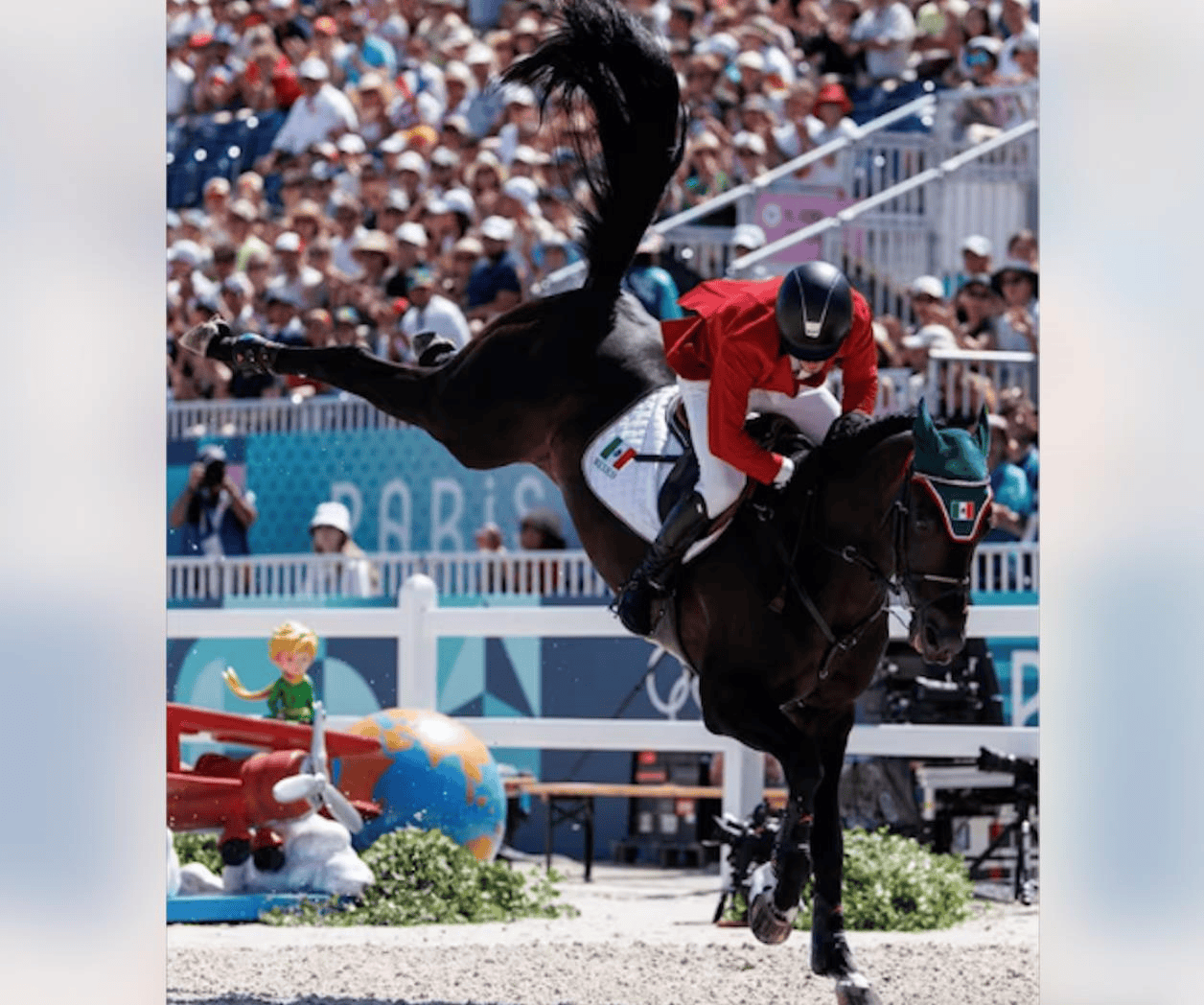 Incidente con Andrés Azcárraga en la Final de Salto Ecuestre