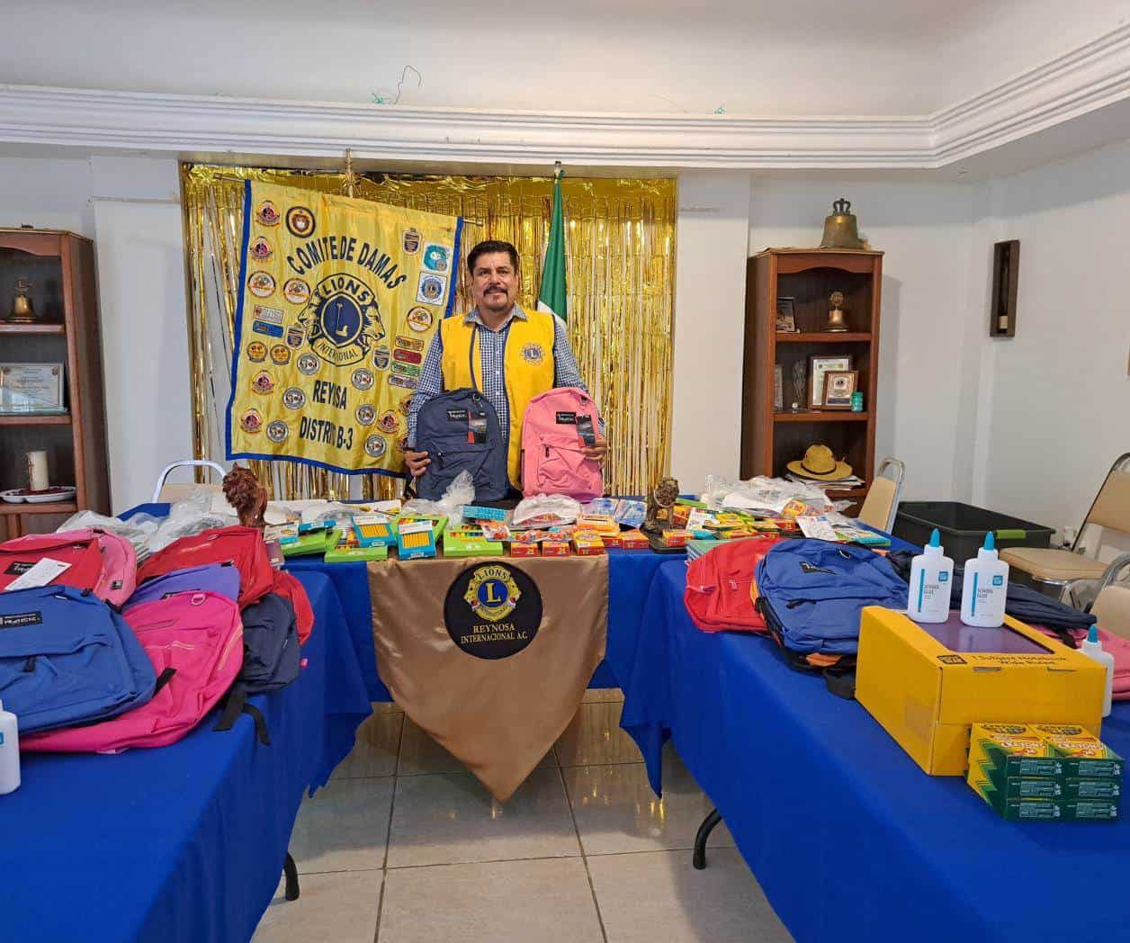 Club de Leones de Reynosa dar&aacute; &uacute;tiles escolares