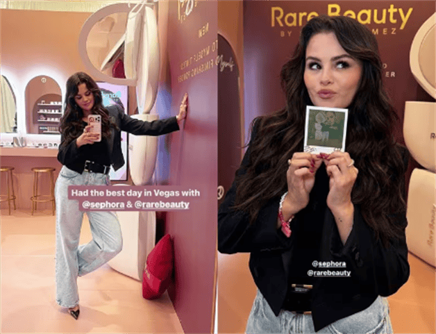 El look sofisticado de Selena Gomez en Las Vegas El look sofisticado de Selena Gomez en Las Vegas