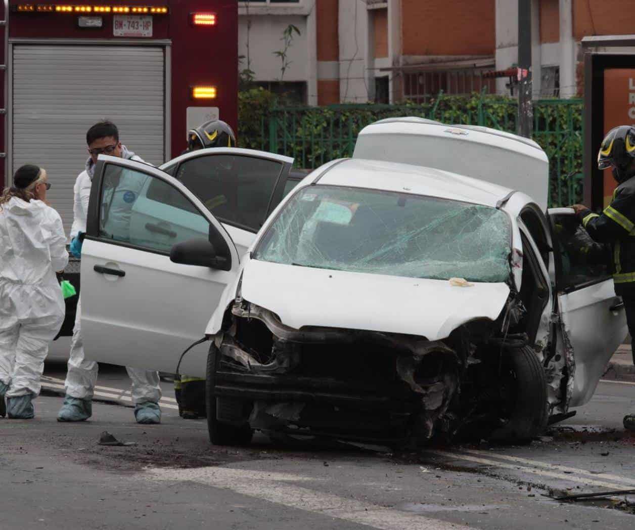 Mueren dos hombres en accidentes viales en Iztapalapa