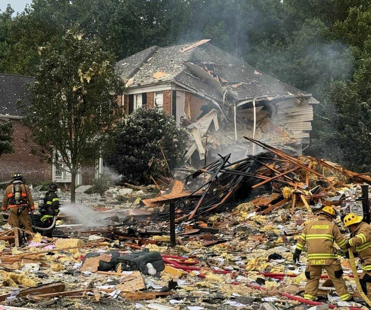 Explosión en casa en Maryland deja una persona sin vida Explosión en casa en Maryland deja una persona sin vida