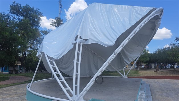 Convierten Plaza Trevi&ntilde;o Zapata en un enorme basurero