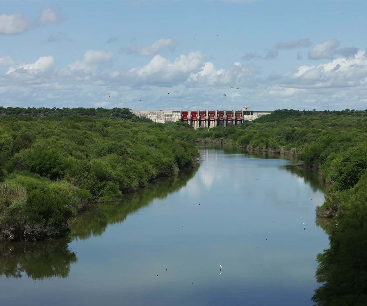 Nivel de agua en Presa El Cuchillo al 89.1%