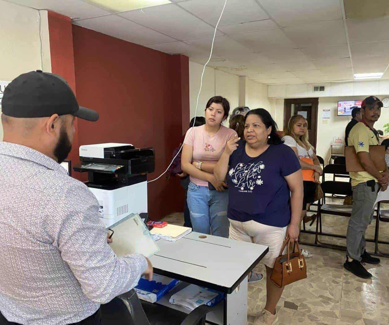 Alta demanda en registro civil de Río Bravo por regreso a clases Alta demanda en registro civil de Río Bravo por regreso a clases