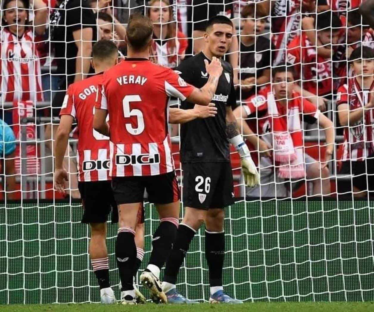 Debut de Alex Padilla en LaLiga con el Athletic de Bilbao