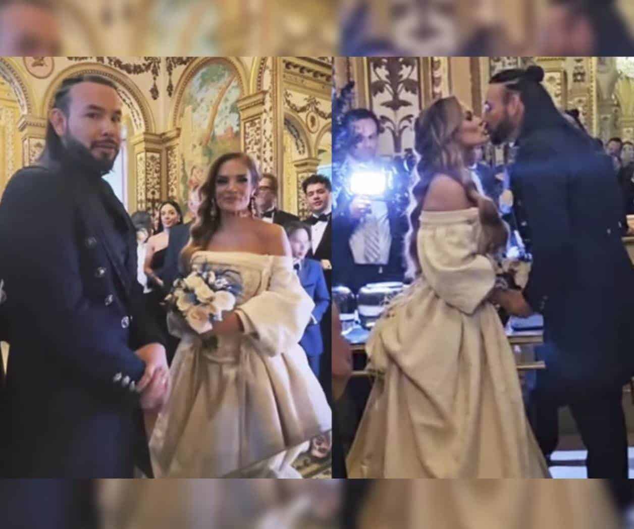 Alma Cero celebra otra de sus bodas con el doctor Enrique Orozco