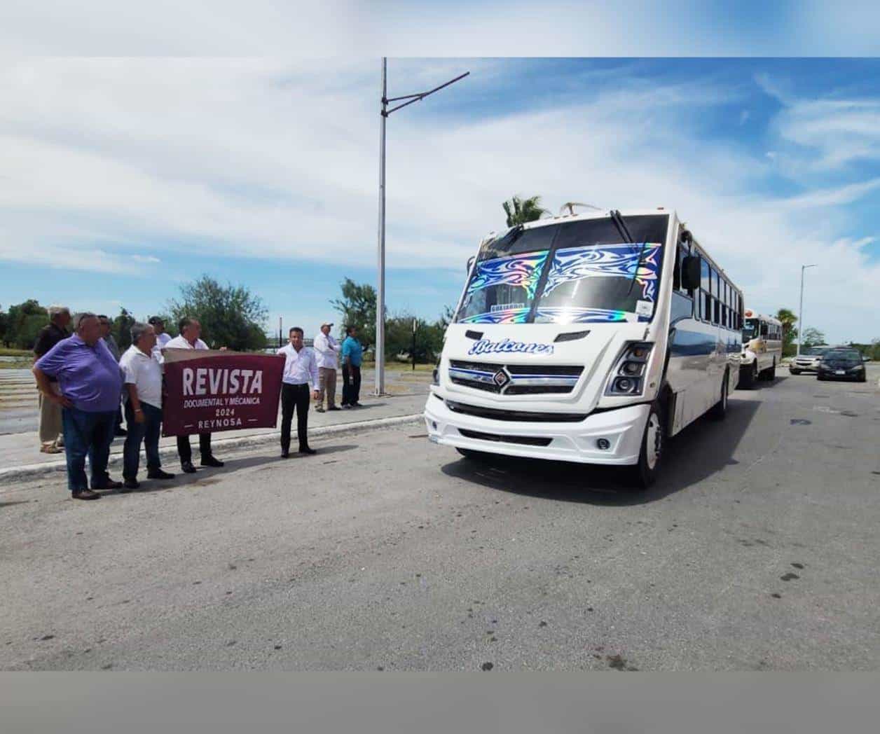 Arranca revista al transporte p&uacute;blico en Reynosa