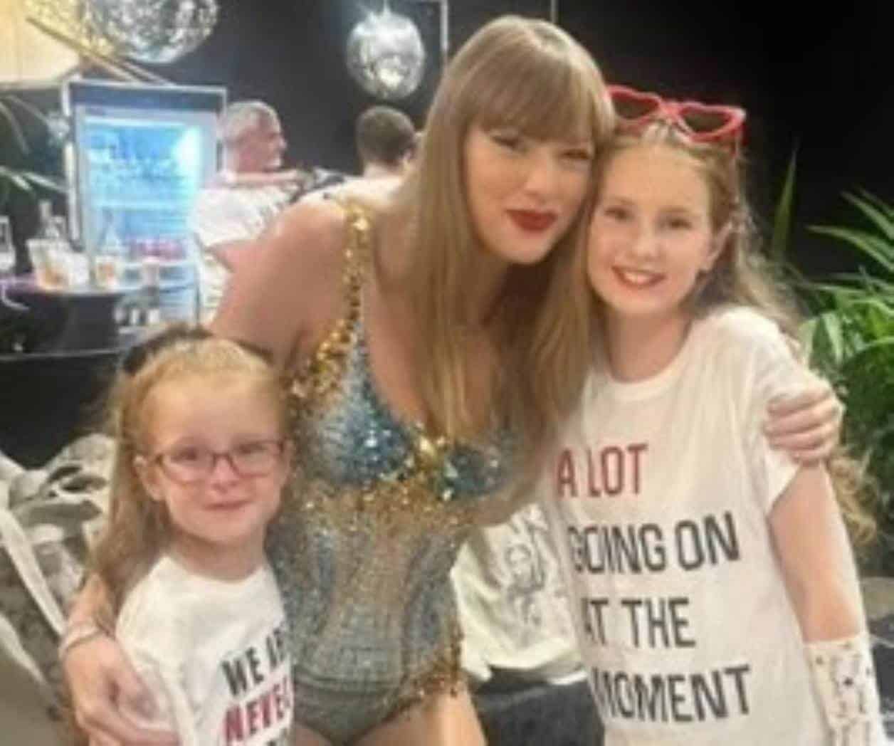 Taylor Swift y su emotiva visita a familias en Londres