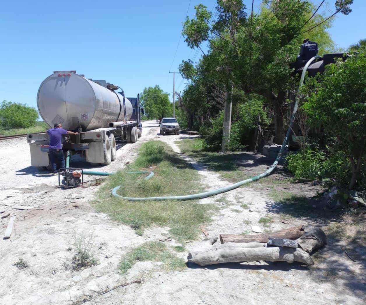 Obras hidráulicas suspenden agua en amplios sectores de Río Bravo