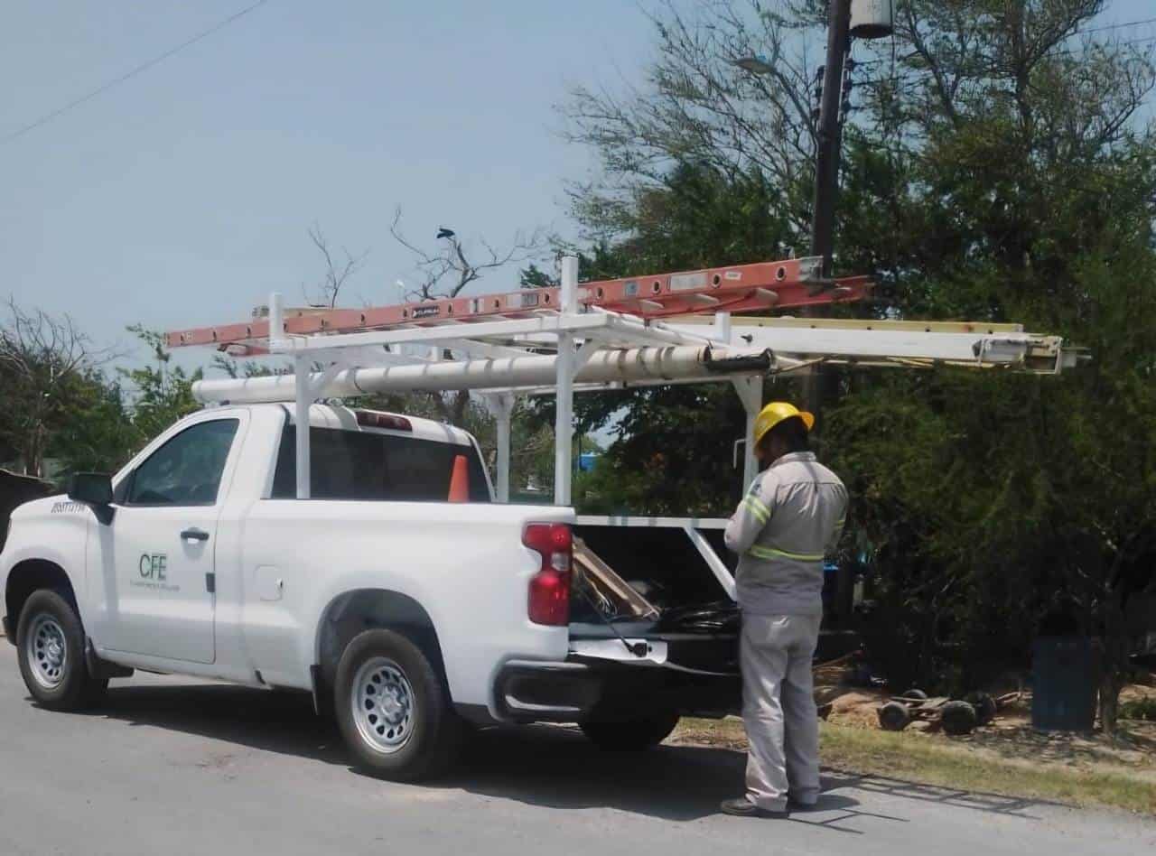 CFE realiza cortes de energía programados en San Fernando