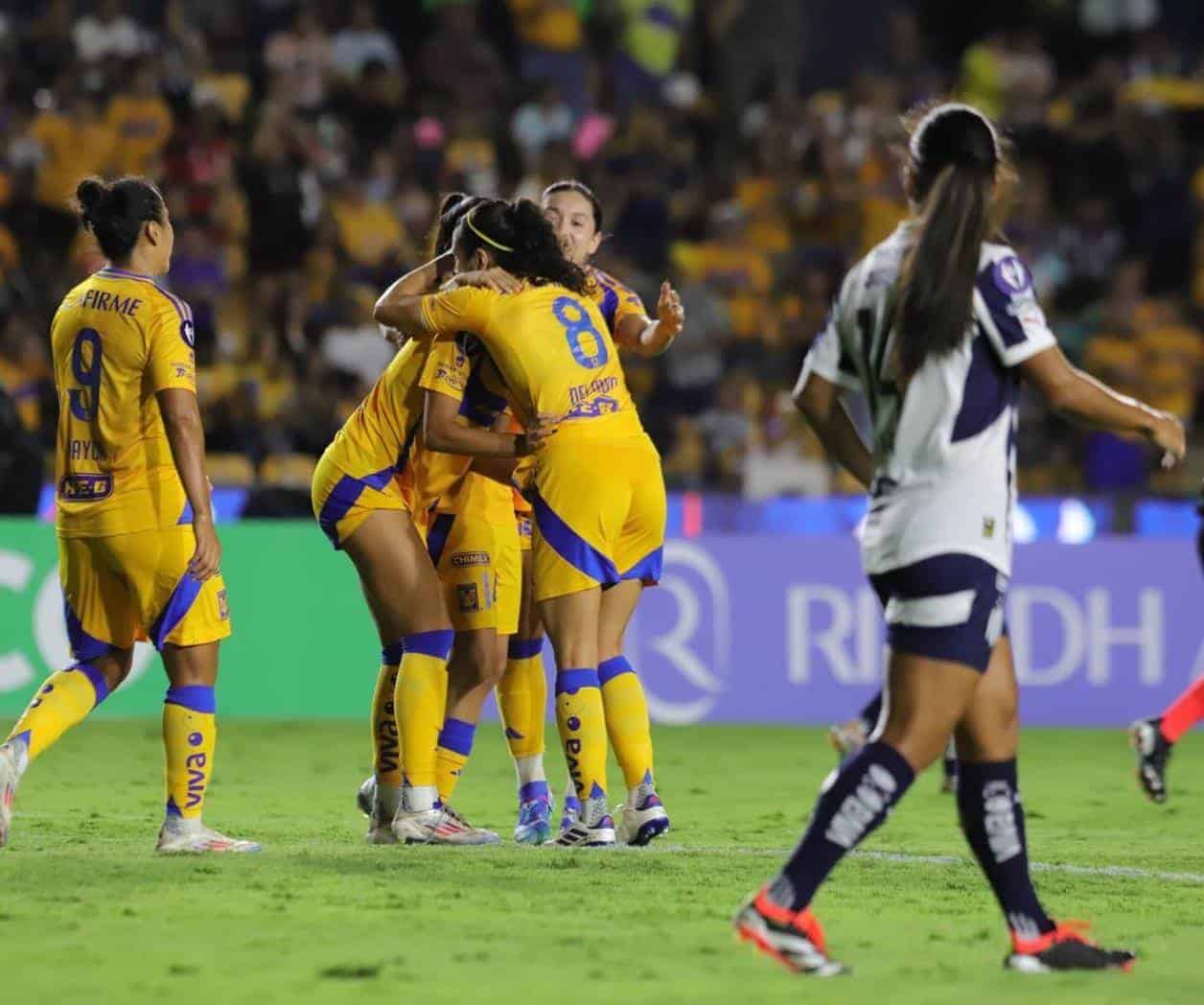 Golea Tigres Femenil 4-0 a Rayadas en Clásico Regio Femenil Golea Tigres Femenil 4-0 a Rayadas en Clásico Regio Femenil