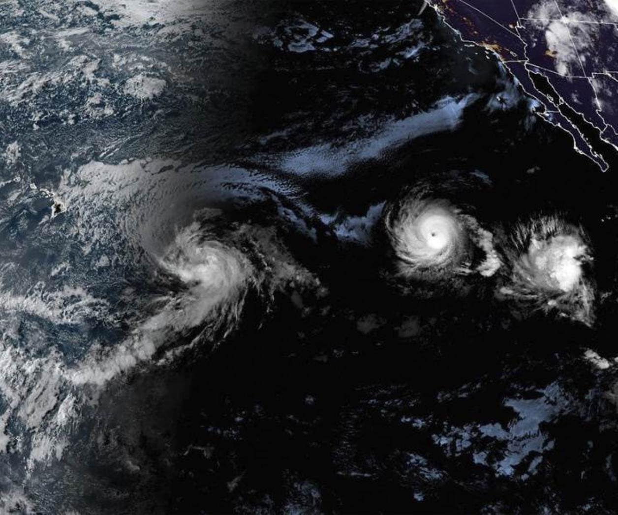 Pronóstico de Vientos y Lluvias en Hawai