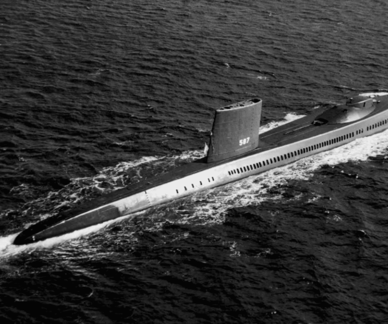 El submarino que ´pinchó el teléfono a los rusos