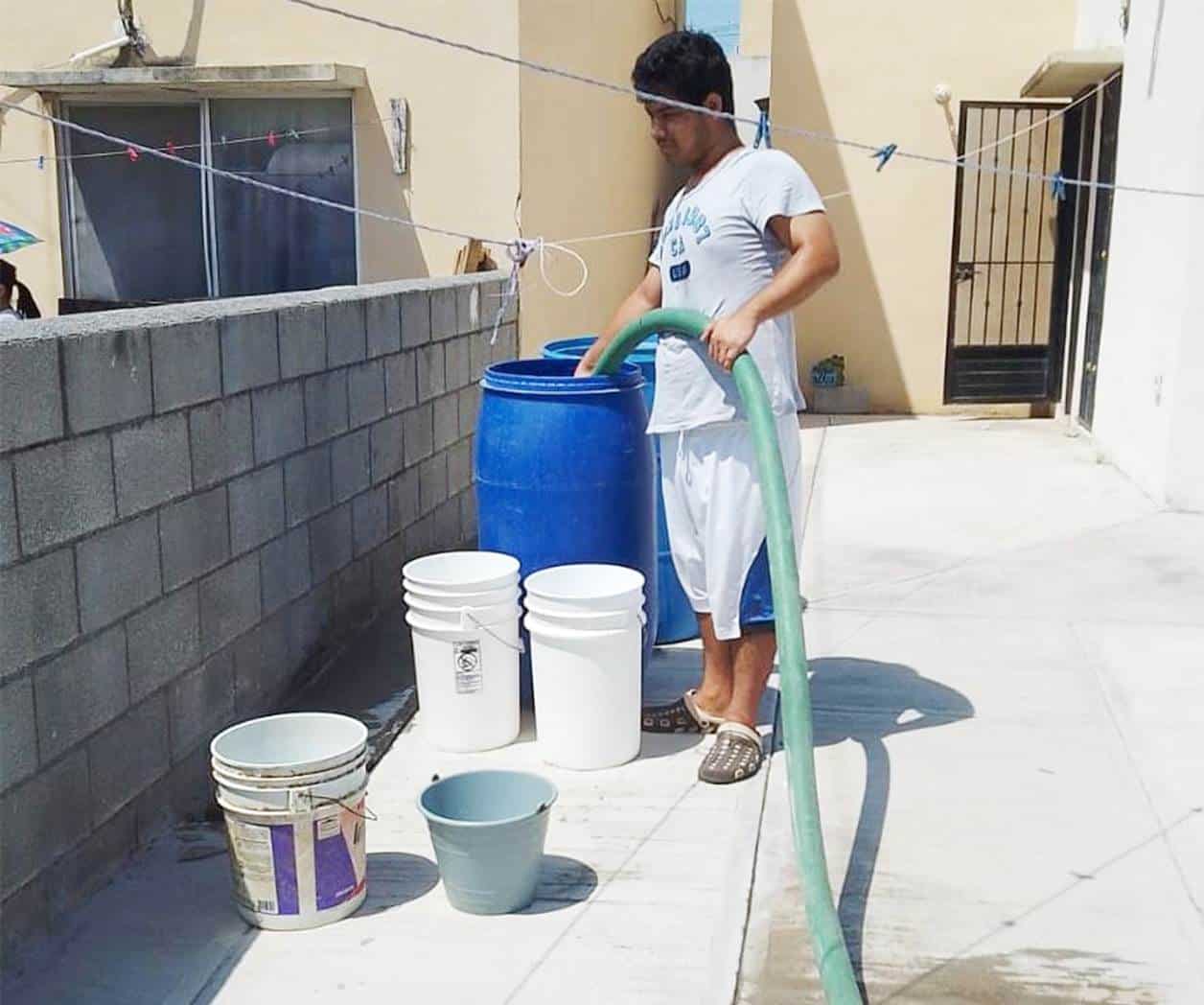 Reprograman tandeo de suministro de agua en Reynosa Reprograman tandeo de suministro de agua en Reynosa