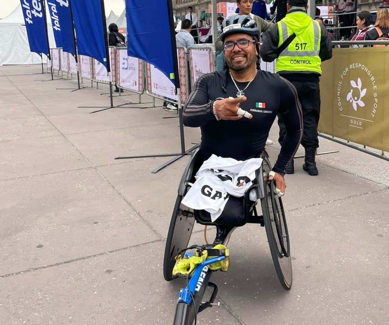 Triunfo de Fernando Sánchez en Maratón de la Ciudad de México 2024