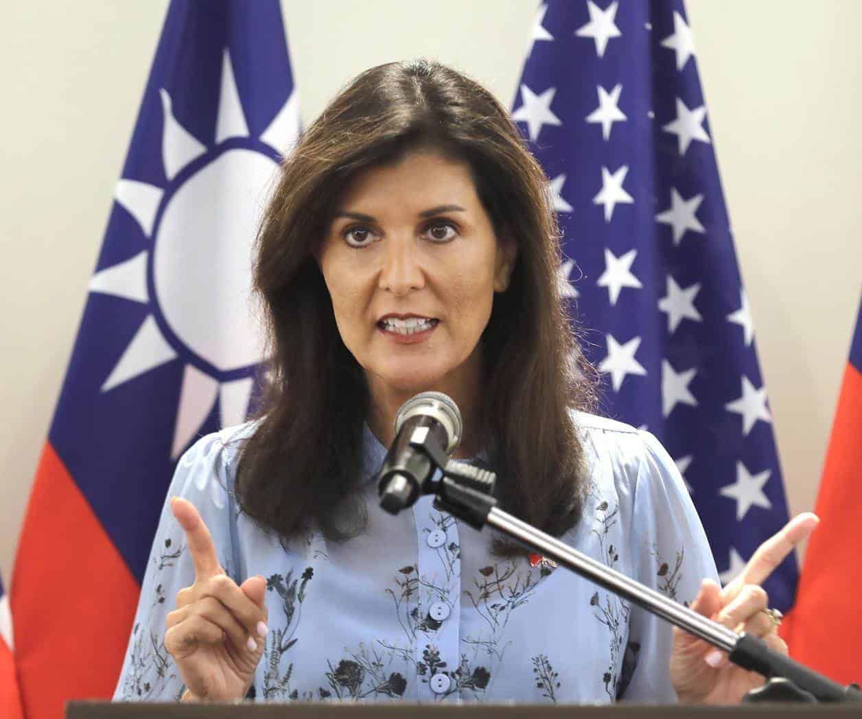 Nikki Haley critica política aislacionista en Taiwán