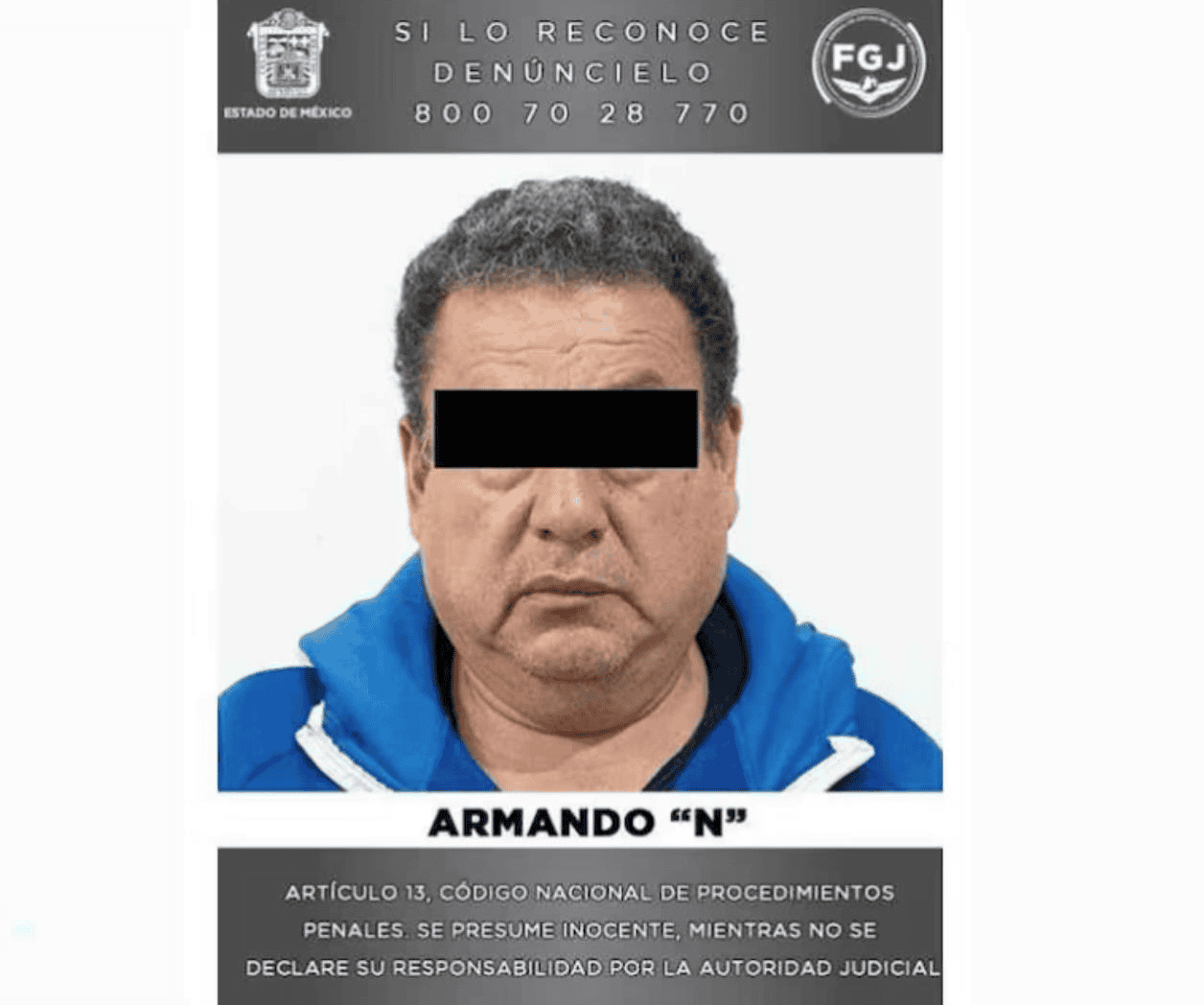 Vinculan a proceso a Armando N por asesinato de Milton Morales